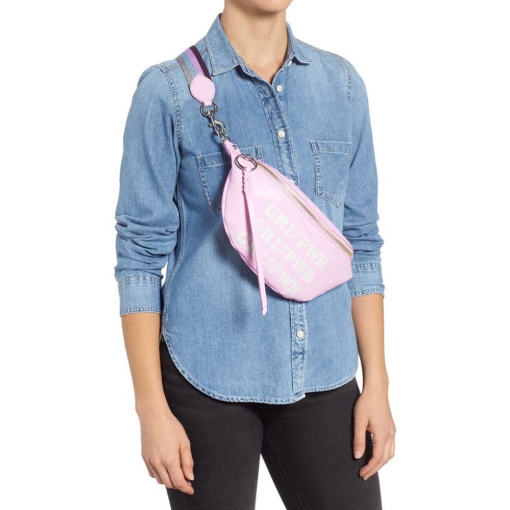 Rebecca Minkoff Girl Power Bree Belt Bag w/Dust Bag  NWT